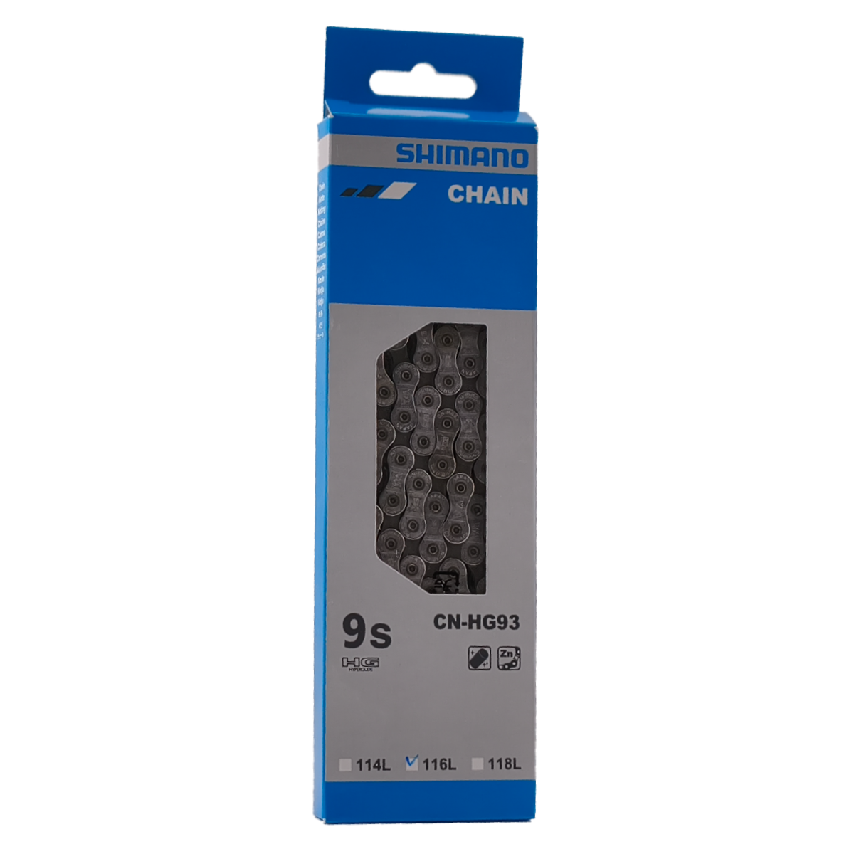Cadenilla / Cadena Shimano CN-Hg93 | 9 Velocidades