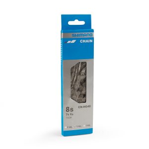 Cadenilla Shimano CN-HG40 para bicicleta de 6 7 y 8 velocidades 116L