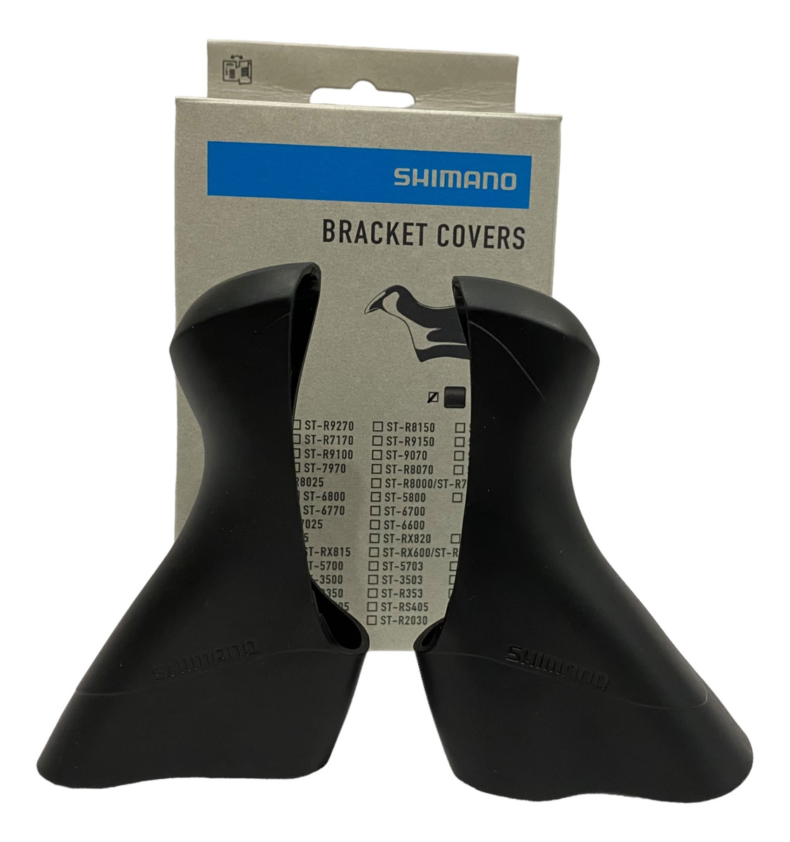 Cobertores gomas de maneta Shimano Sora ST-R3000 y Claris ST-R2000 para frenos mecanicos