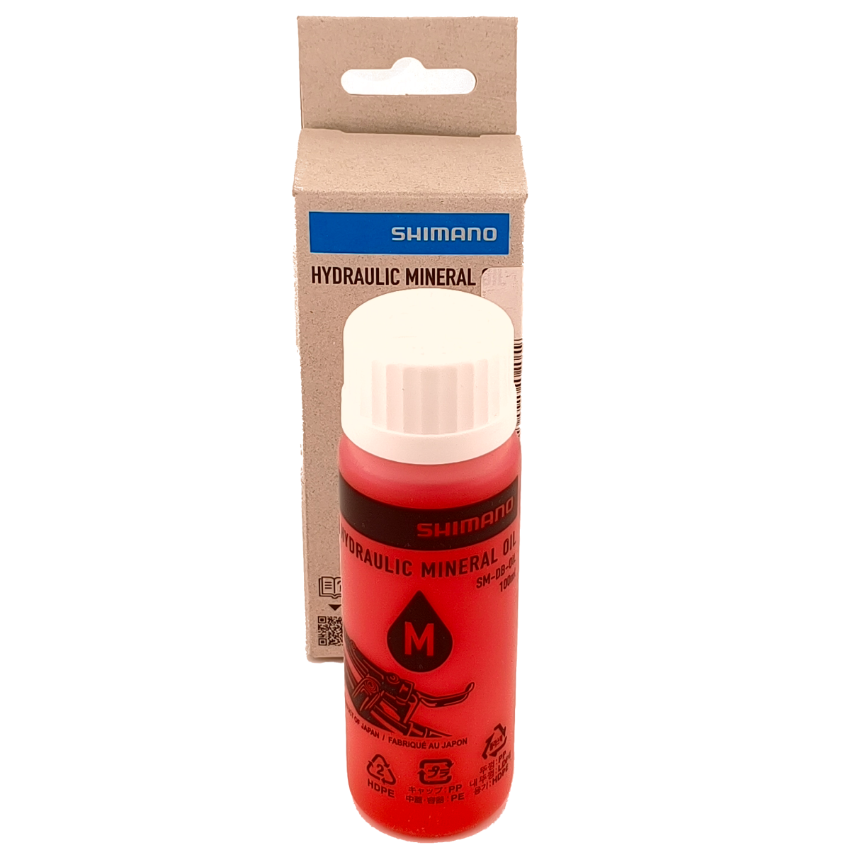 Aceite mineral Shimano para frenos hidraulicos de bicicleta 100ml