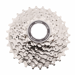 Pacha cassette Shimano CS-HG400 9 Velocidades 11-28T para bicicleta de ruta y urbana
