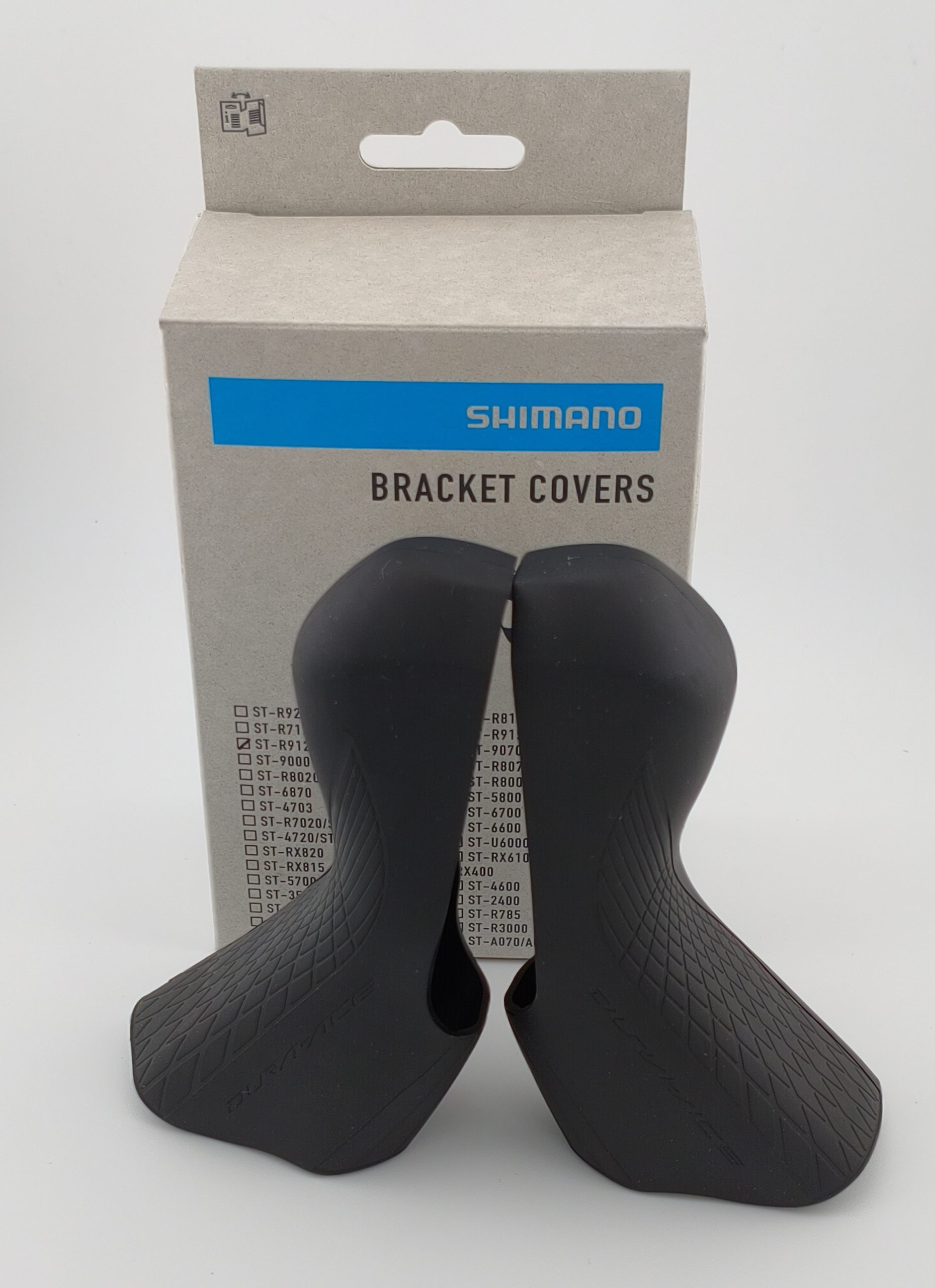 Cobertores gomas de maneta Shimano Dura-Ace ST-R9120 para frenos hidraulicos